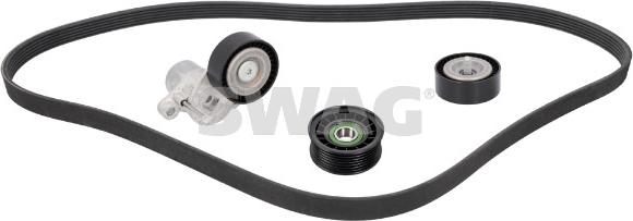 Swag 33 10 9586 - Jeu de courroies trapézoïdales à nervures droxauto.com