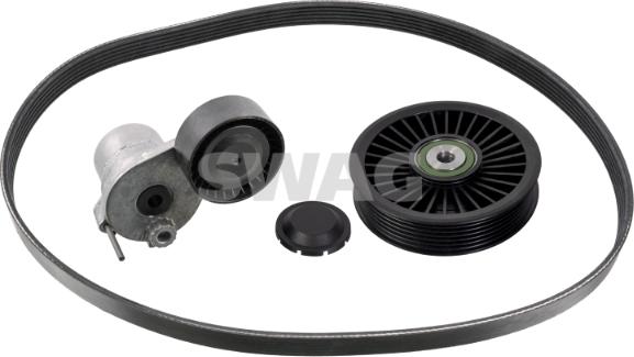 Swag 33 10 4395 - Jeu de courroies trapézoïdales à nervures droxauto.com