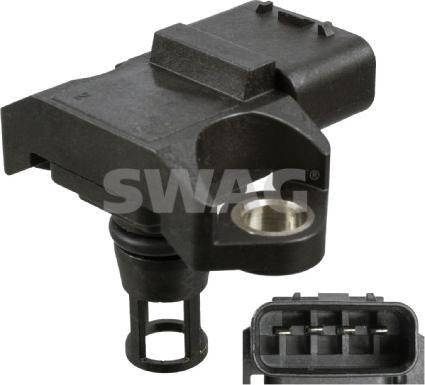 Swag 33 10 6809 - Capteur, pression du tuyau d'admission droxauto.com