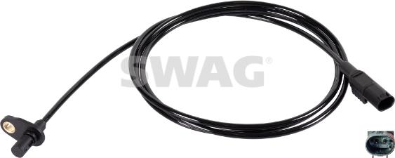 Swag 33 10 0505 - Capteur, vitesse de roue droxauto.com