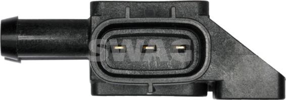 Swag 33 11 3790 - Capteur, pression des gaz échappement droxauto.com