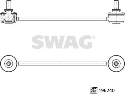 Swag 33 11 2077 - Entretoise / tige, stabilisateur droxauto.com