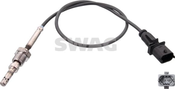 Swag 74 10 0809 - Capteur, température des gaz droxauto.com