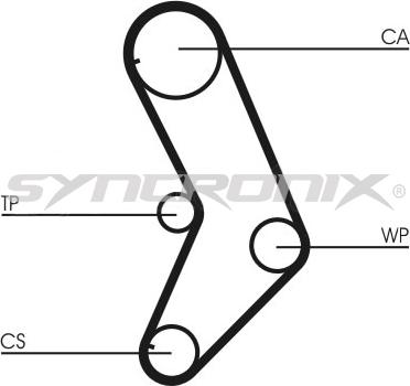 SYNCRONIX SY110999 - Kit de distribution droxauto.com