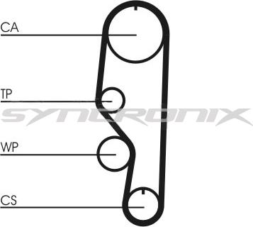 SYNCRONIX SY110557 - Kit de distribution droxauto.com