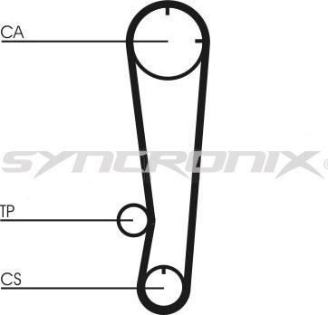 SYNCRONIX SY210738 - Kit de distribution droxauto.com