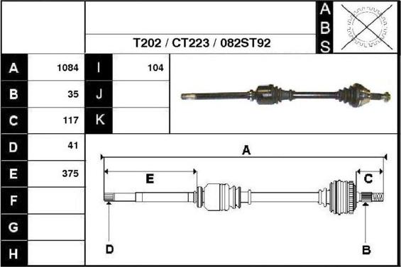 Technika 18082 - Arbre de transmission droxauto.com
