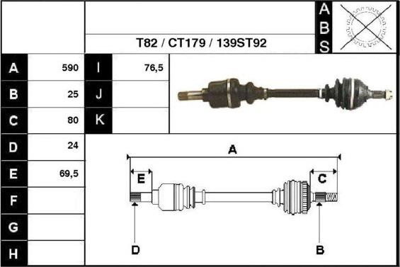 Technika 18139 - Arbre de transmission droxauto.com