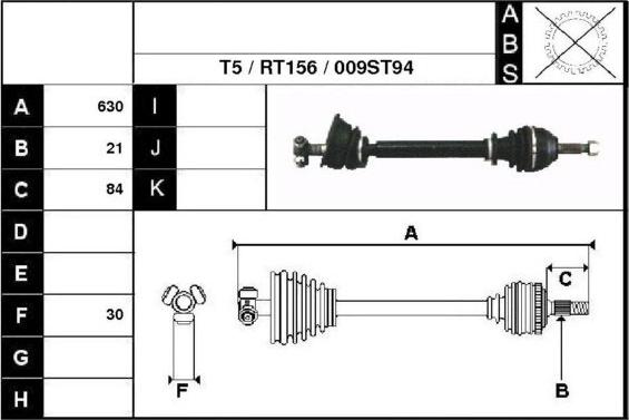 Technika 38009 - Arbre de transmission droxauto.com