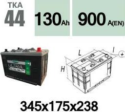 Technika TKA44 - Batterie de démarrage droxauto.com