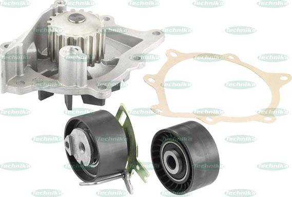 Technika KDP143 - Pompe à eau + kit de courroie de distribution droxauto.com