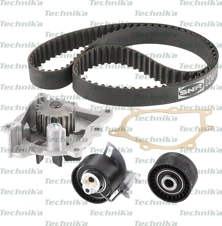 Technika KDP152 - Pompe à eau + kit de courroie de distribution droxauto.com