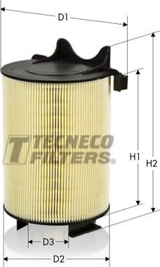 Tecneco Filters AR9800 - Filtre à air droxauto.com