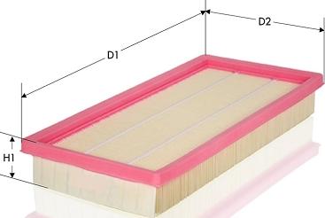 Tecneco Filters AR1693PM - Filtre à air droxauto.com