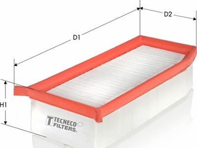 Tecneco Filters AR165467PM - Filtre à air droxauto.com