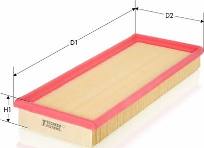 Tecneco Filters AR501PM - Filtre à air droxauto.com