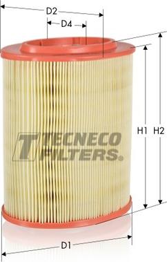 Tecneco Filters AR10046-OV - Filtre à air droxauto.com