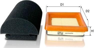 Tecneco Filters AR1760PM - Filtre à air droxauto.com