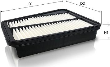 Tecneco Filters AR1715PMJ - Filtre à air droxauto.com