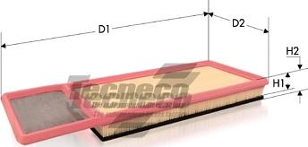 Tecneco Filters AR35006PM-S - Filtre à air droxauto.com