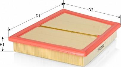 Tecneco Filters AR22017PM - Filtre à air droxauto.com