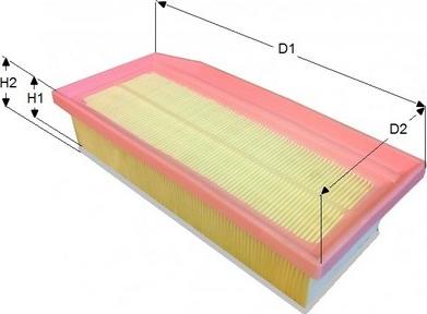 Tecneco Filters AR27030PMS - Filtre à air droxauto.com