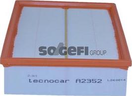 Tecnocar A2352 - Filtre à air droxauto.com