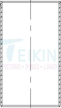 Teikin LSF-46112.STD - Chemise de cylindre droxauto.com