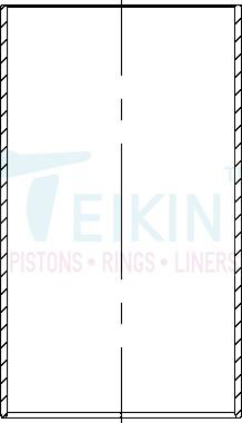Teikin LSX-44121.STD - Chemise de cylindre droxauto.com