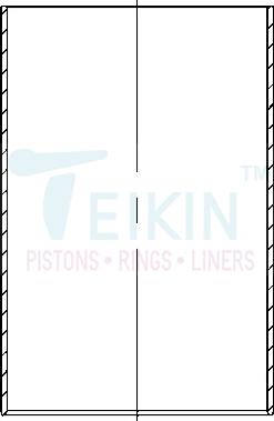 Teikin LSX-46273.STD - Chemise de cylindre droxauto.com