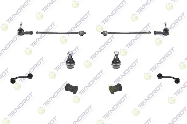 Teknorot M-712 - Kit de réparation, bras triangulaire droxauto.com