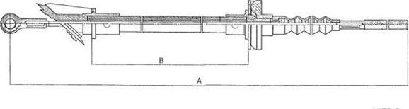 Textar 58004400 - Tirette à câble, commande d'embrayage droxauto.com