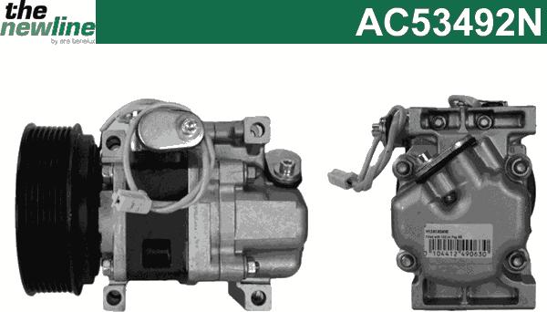 The NewLine AC53492N - Compresseur, climatisation droxauto.com