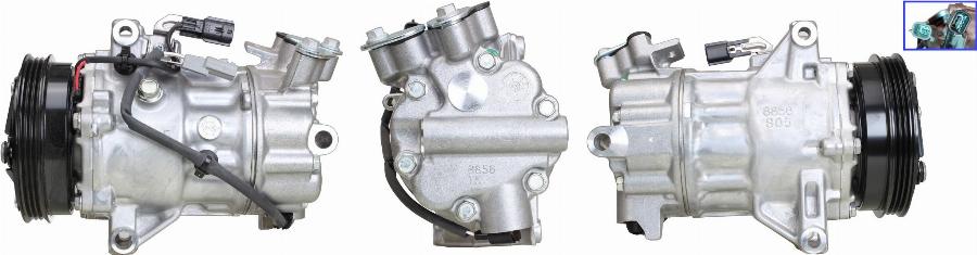 TMI AC01466 - Compresseur, climatisation droxauto.com