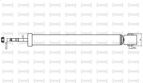TOOR SG50460 - Amortisseur droxauto.com