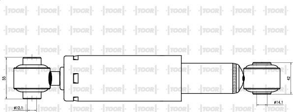 TOOR SG53230 - Amortisseur droxauto.com