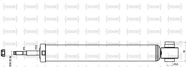 TOOR SG52800 - Amortisseur droxauto.com