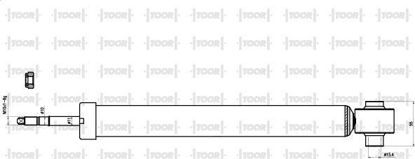 TOOR SG52780 - Amortisseur droxauto.com