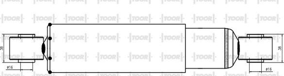 TOOR SG57590 - Amortisseur droxauto.com