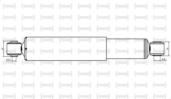 TOOR SO54590 - Amortisseur droxauto.com