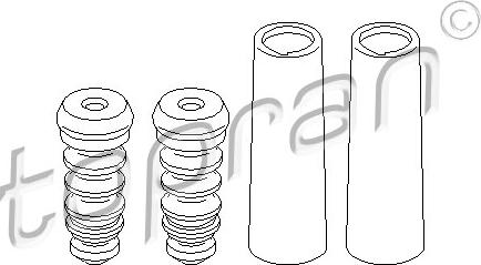 Topran 914 103 - Kit de protection contre la poussière, amortisseur droxauto.com