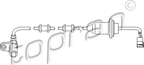 Topran 401 548 - Capteur, vitesse de roue droxauto.com