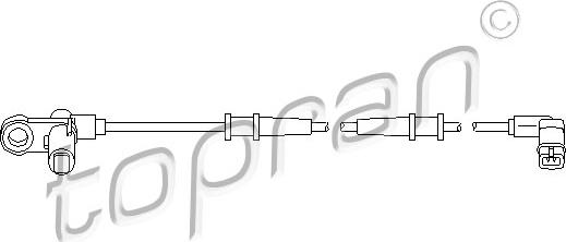 Topran 401 547 - Capteur, vitesse de roue droxauto.com
