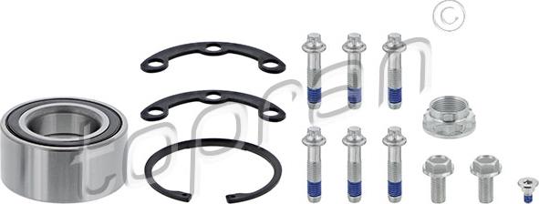 Topran 401 167 - Kit de roulements de roue droxauto.com
