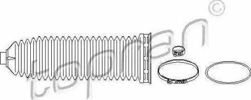 Topran 401 784 - Jeu de joints-soufflets, direction droxauto.com