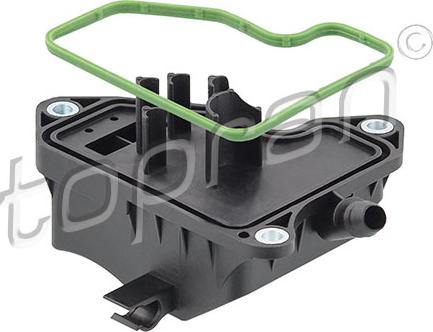 Topran 408 469 - Séparateur d'huile, prise de recyclage des gas de carter droxauto.com