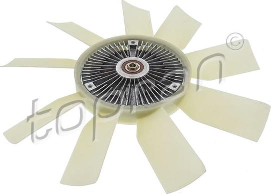 Topran 408 633 - Embrayage, ventilateur de radiateur droxauto.com