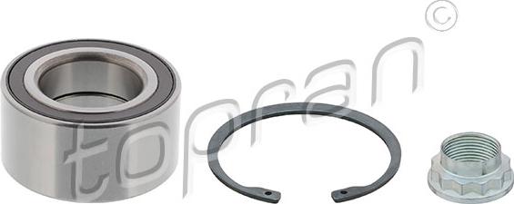 Topran 502 243 - Kit de roulements de roue droxauto.com