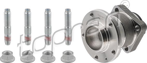 Topran 634 177 - Kit de roulements de roue droxauto.com