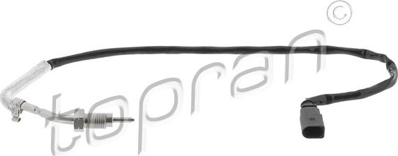 Topran 638 593 - Capteur, température des gaz droxauto.com